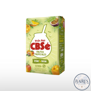 Yerba Mate Con Palo Sabor Frutos Tropicales CBSE 500g