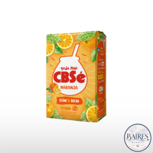 Yerba Mate Con Palo Sabor Naranja CBSE 500g