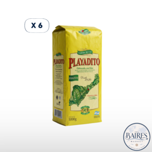 Yerba Playadito Tradicional 1kg x 6u