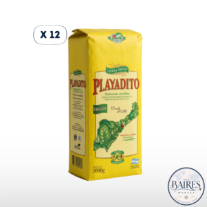 Yerba Playadito Tradicional 1kg x 12u