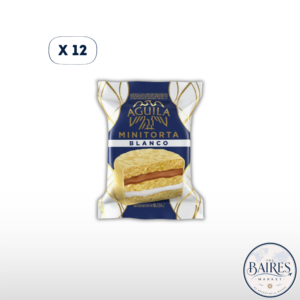 Alfajor Minitorta Aguila Blanco x 12u
