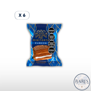 Alfajor Minitorta Aguila Clasico x 6u