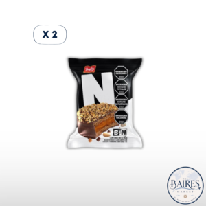 Alfajor Bagley Blanco y Negro Simple Blanco x 2u