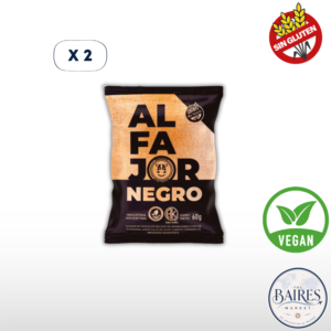 Alfajor Felices Las Vacas Negro 60g x 2u