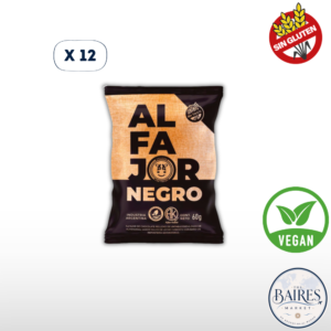 Alfajor Felices Las Vacas Negro 60g x 12u