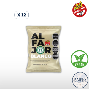 Alfajor Felices Las Vacas Blanco 60g x 12u