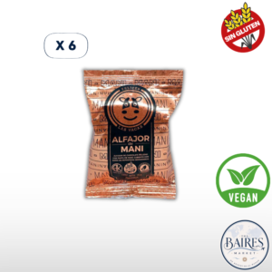 Alfajor Felices Las Vacas Mani 75g x 6u