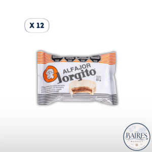 Alfajor Jorgito Blanco x 12u