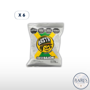 Alfajor Rasta Blanco x 6u
