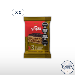 Alfajor Terrabusi Triple Negro x 2u