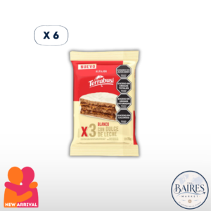 Alfajor Terrabusi Triple Blanco x 6u