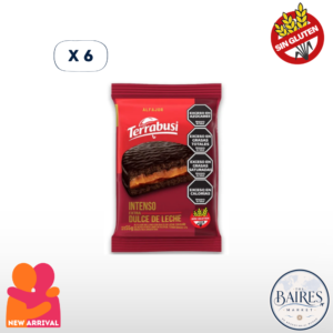 Alfajor Terrabusi Intenso Sin Gluten x 6u
