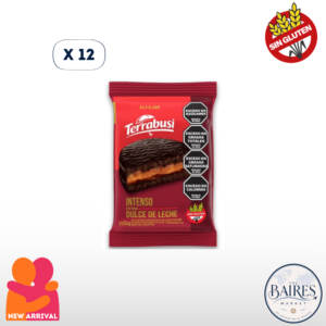Alfajor Terrabusi Intenso Sin Gluten x 12u