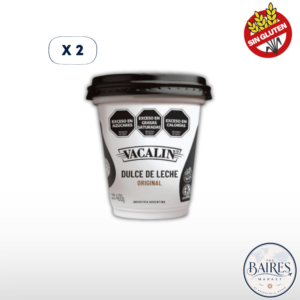 Dulce de Leche Vacalin Clasico 400 g x 2u