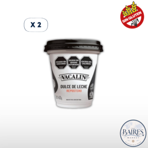 Dulce de Leche Vacalin Repostero 400 g x 2u