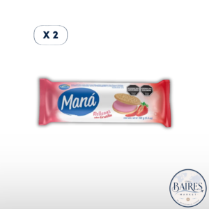 Galletitas Mana Rellenas de Frutilla x 2u
