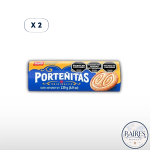 Galletitas Porteñitas 108g x 2u