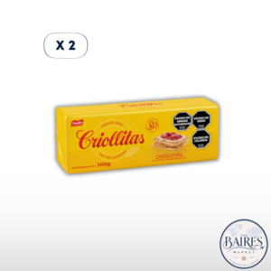 Galletitas Criollitas 100g x 2u