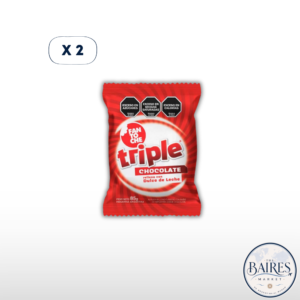 Alfajor Fantoche Triple Negro x 2u