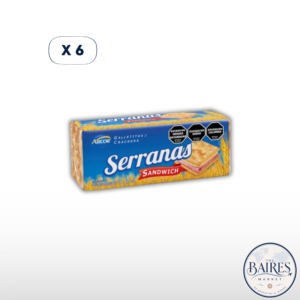 Galletitas Serranas Arcor 112g x 6u