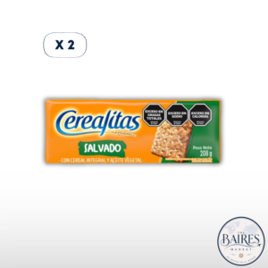 Galletas Cerealitas Salvado 200g x 2u