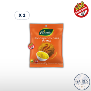 Condimento Para Arroz Alicante Alicante 25g x 2u