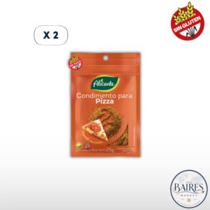 Condimento Para Pizza Alicante 25g x 2u