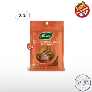 Condimento Para Carnes Alicante 25g x 2u