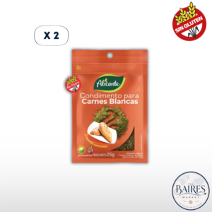 Condimento Para Carnes Blancas Alicante 25g x 2u