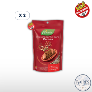 Condimento Mix Crocante para Carnes Alicante 55g x 2u