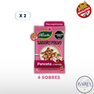 Sabor en Polvo Panceta y Hierbas 4 Sobres Alicante 30g x 2u