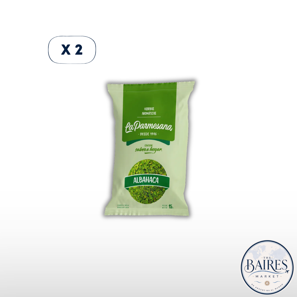 Albahaca La Parmesana 15g x 2u