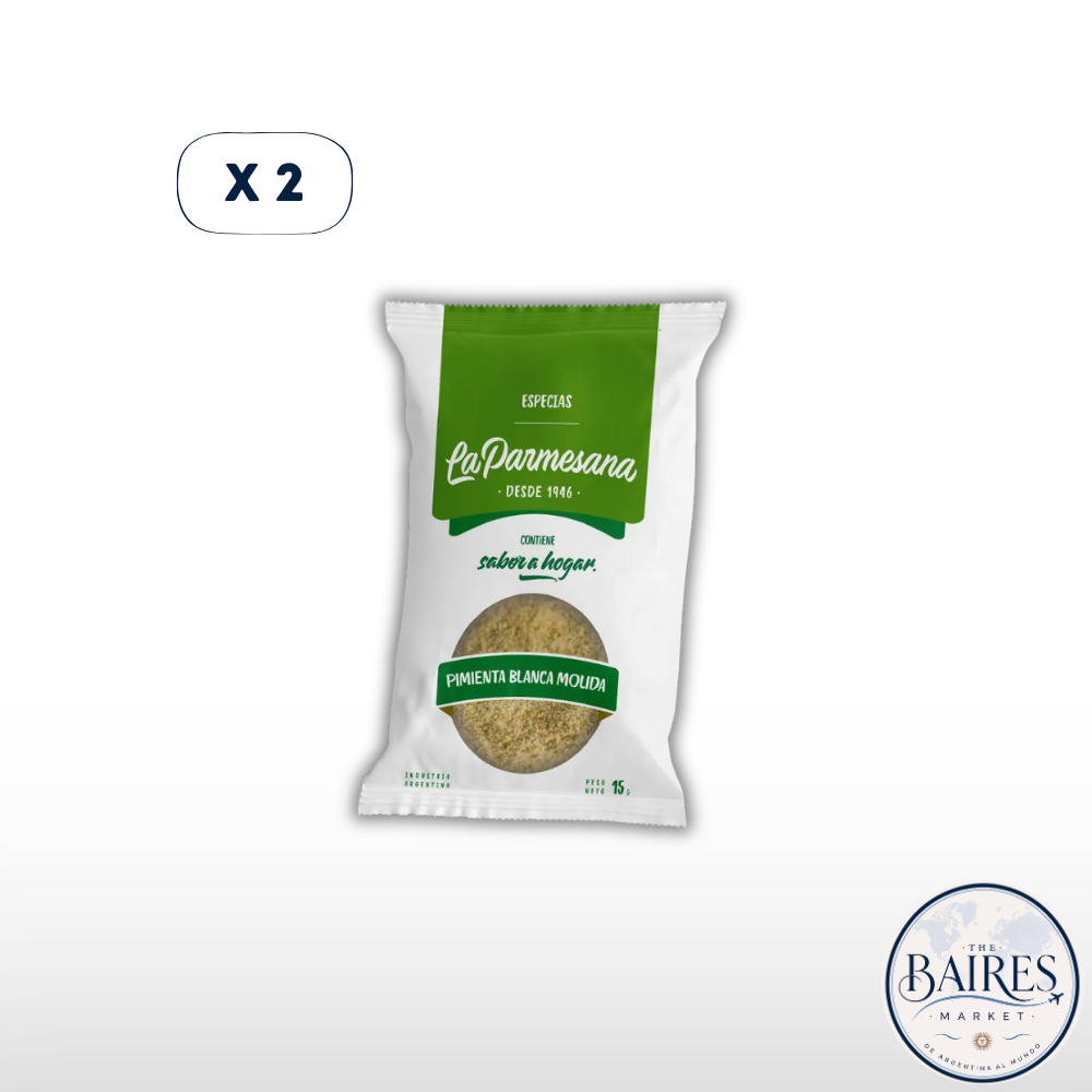 Pimienta Blanca La Parmesana 15g x 2u