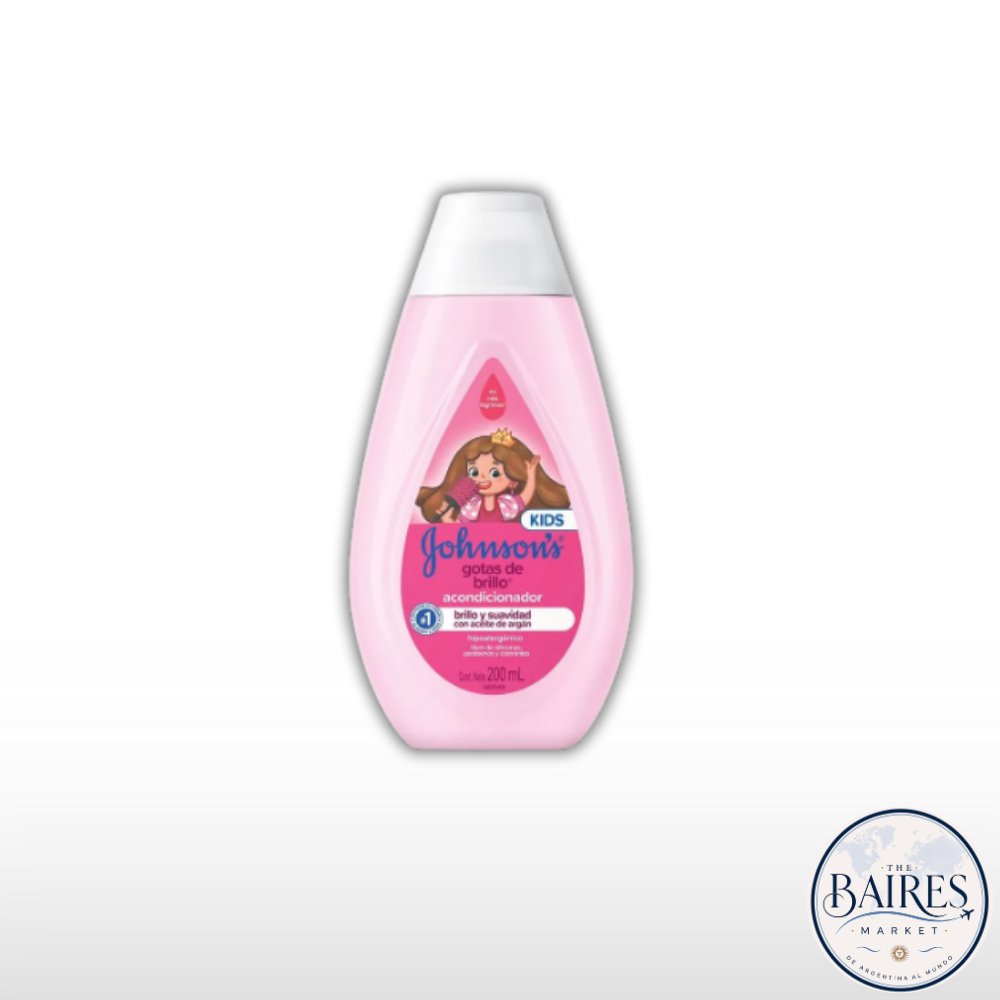 Acondicionador para Bebe Johnson's Gotas de Brillo 200 ml