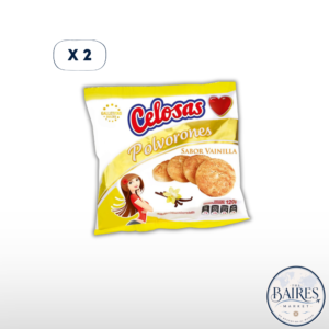 Galletitas Polvorones de Vainilla Celosas 120g x 2u