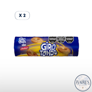 Galletitas Girotondo Vainilla Okebon 224g x 2u