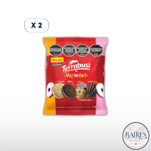 Galletitas Surtido Variedad Terrabusi 390g x 2u